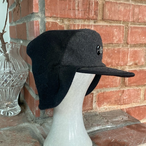 Other - Vintage wool and cotton military style hat